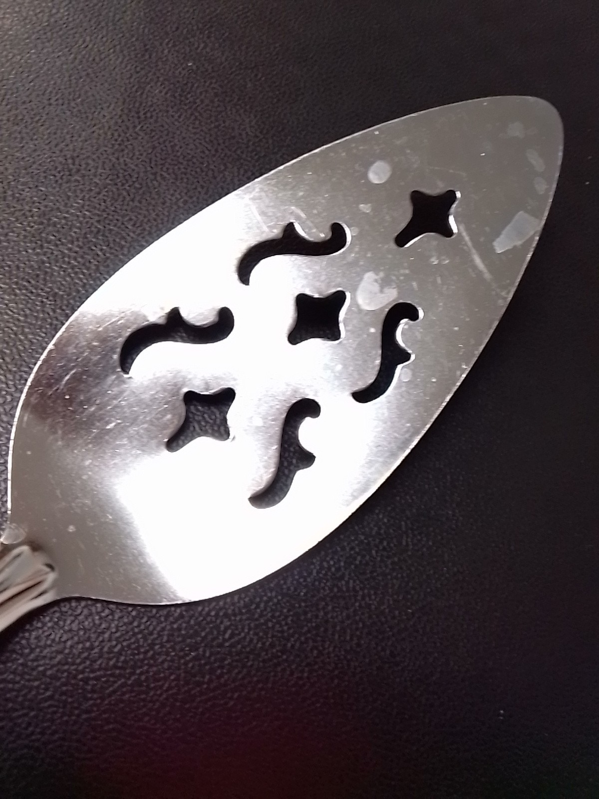 Vintage USA Pie Cake Vegetable Server Slotted