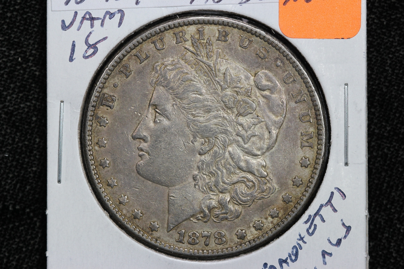 1878-S Morgan Dollar VAM-18 Spaghetti Wings 2G9Y