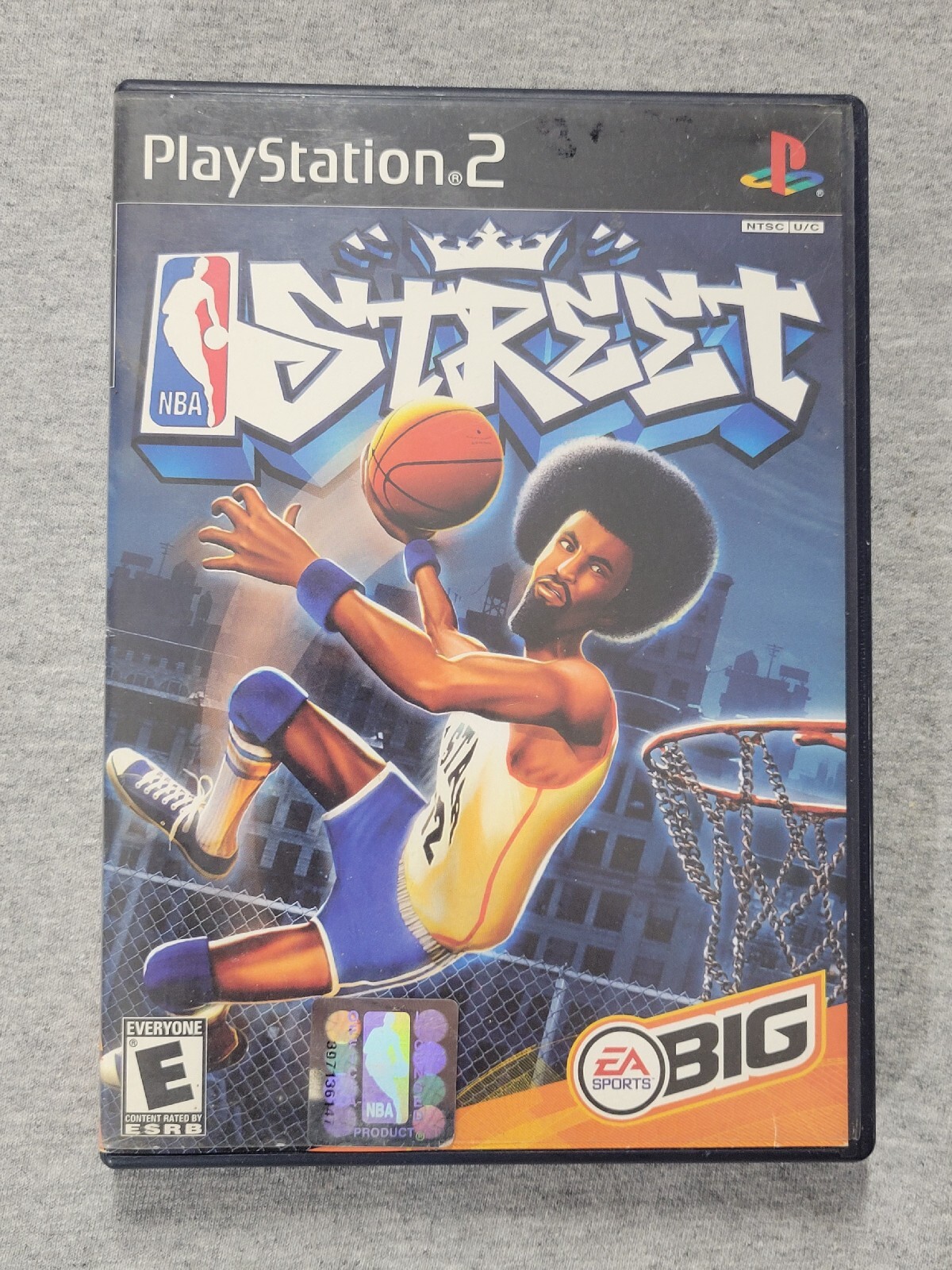 Empty Case Playstation 2 NBA Street Case Only No Game Disc Replacement Case