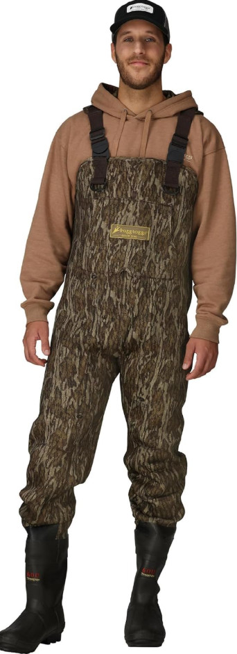 FROGG TOGGS Amphib Neoprene Bootfoot Waterproof Fishing Camo Chest Wader Size 11