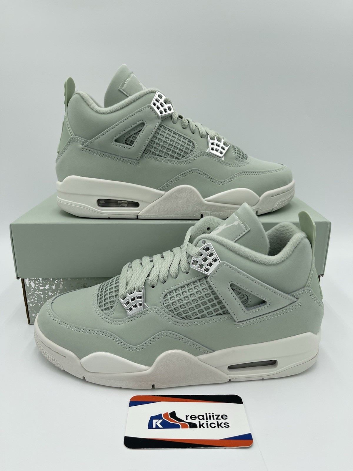 Nike Air Jordan 4 Retro Seafoam Sail Women's (HV0823-003) NEW | SHIPS TODAY!