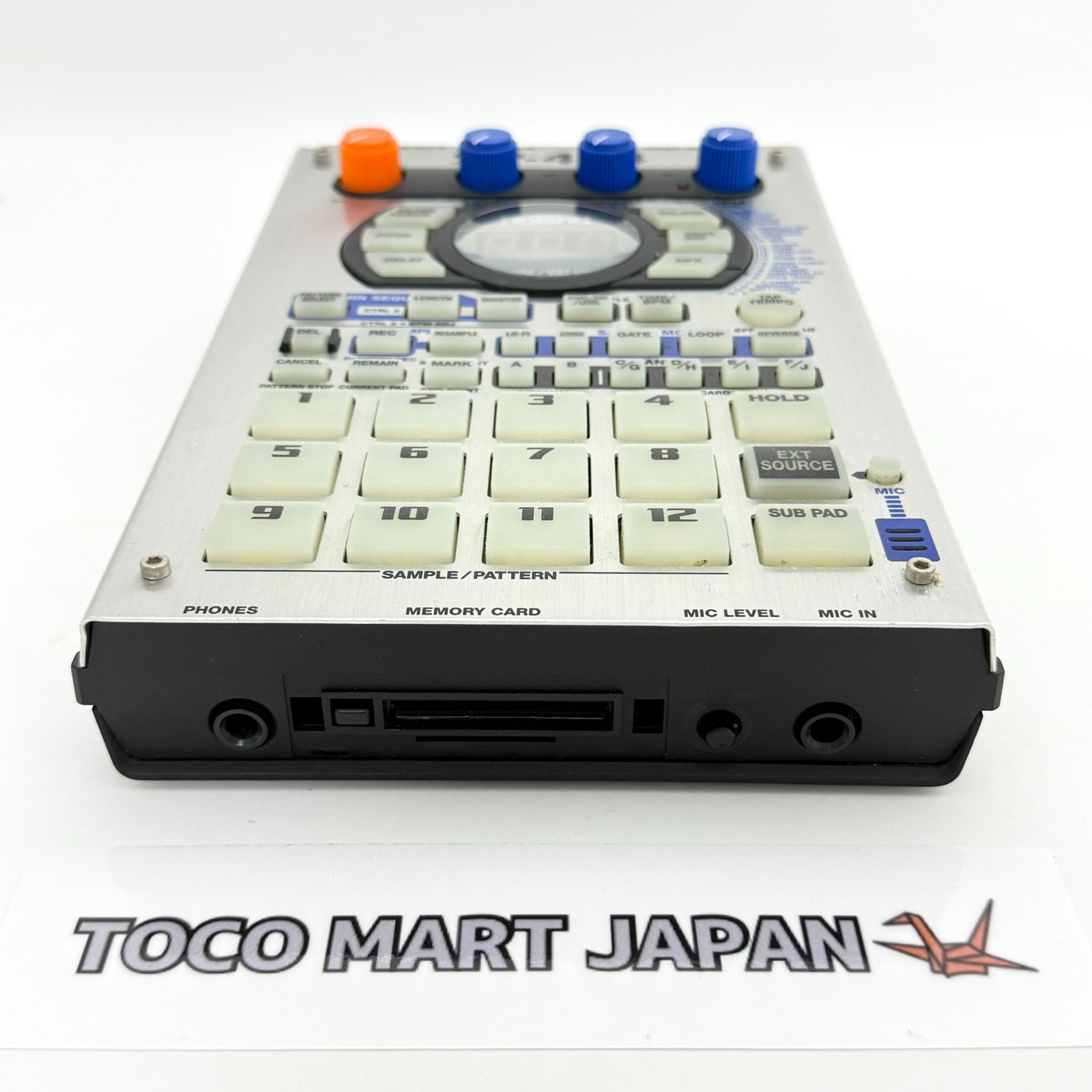 Roland SP-404 Portable Linear Wave Sampler Used w/Adapter + SD Card #0137