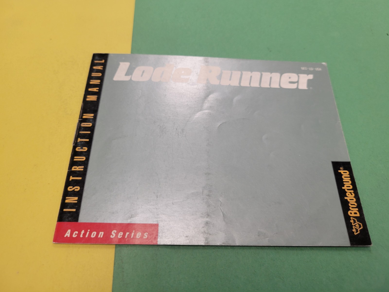 Lode Runner Nintendo NES Manual Instruction Booklet Authentic