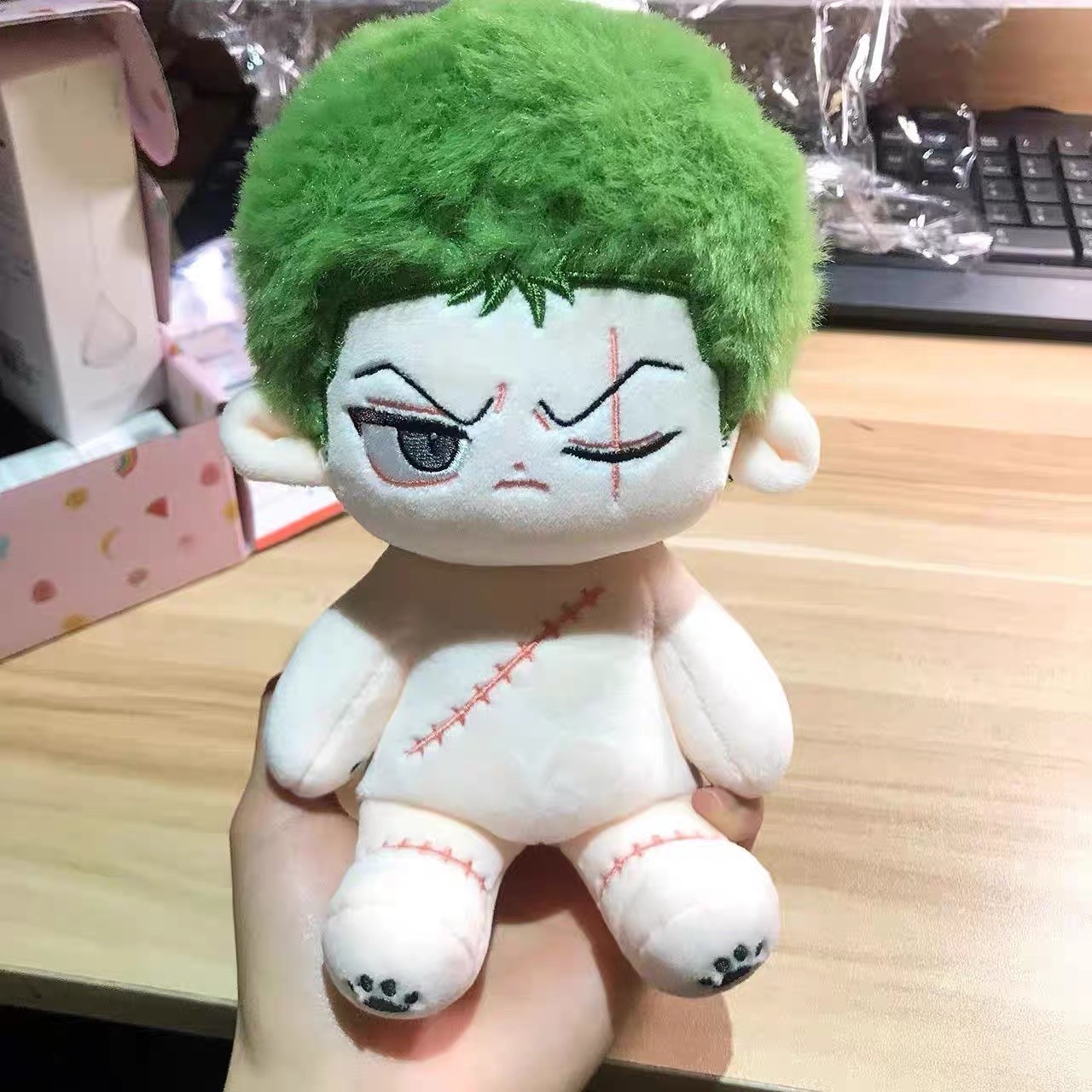 ONE PIECE Zoro 20cm Plushie Plush Doll Pillow Dress up Stuffed Toy Anime