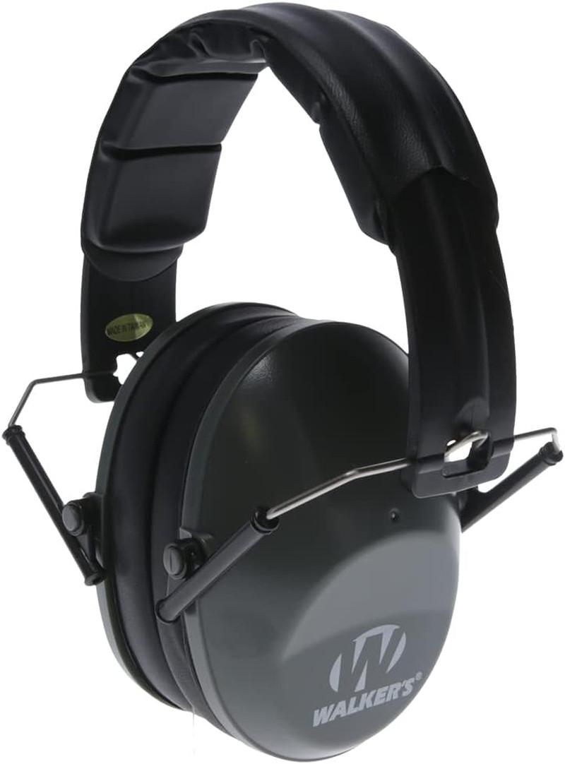 Unisex Foldable Noise Reduction Earmuffs 22dB Low Profile Hearing Protection