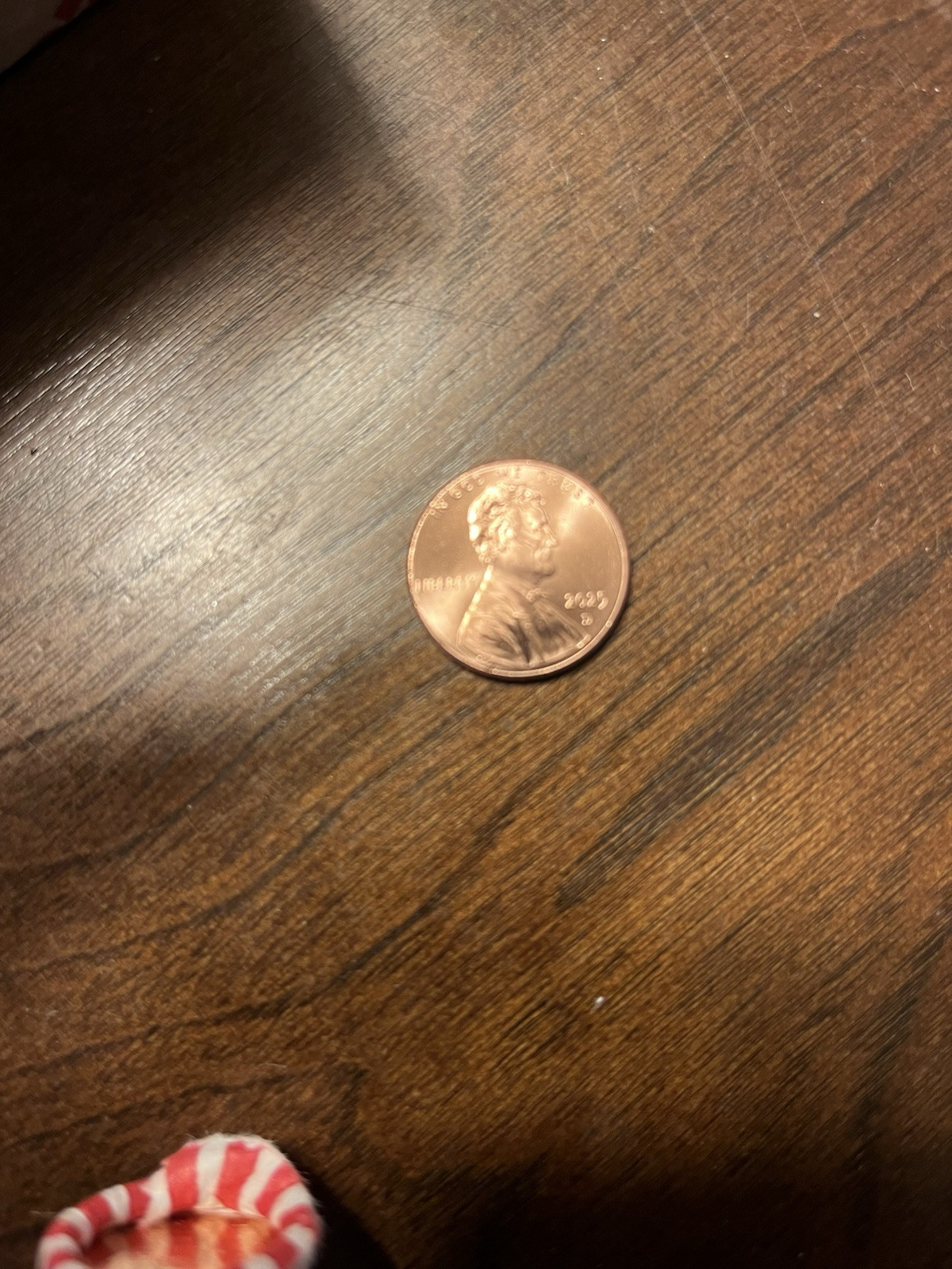 2025 D Lincoln Shield Cent, (4) one cent Coin in Hand Ready to Ship