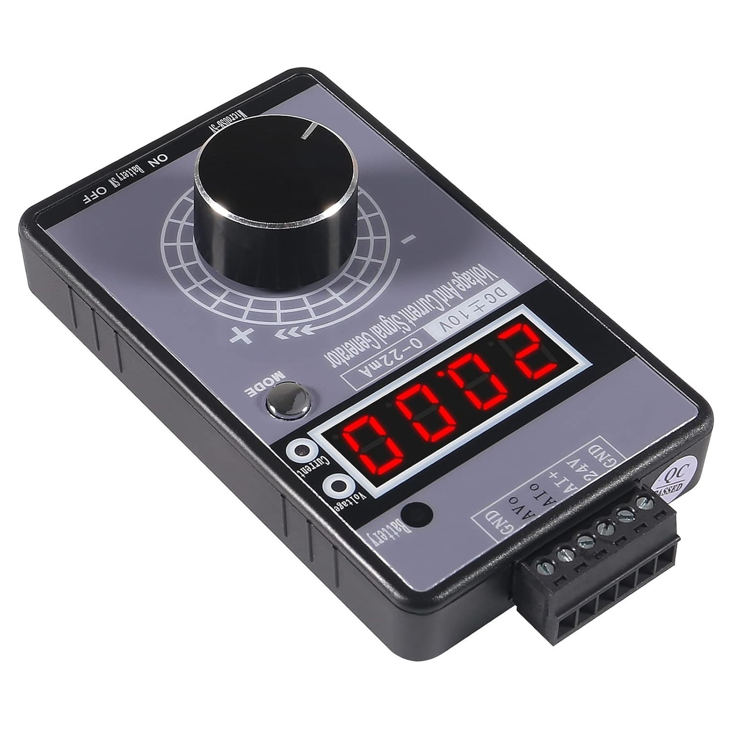 Adjustable 4-20mA Signal Generator Current Voltage Analog Simulator 0-10V/0-2...