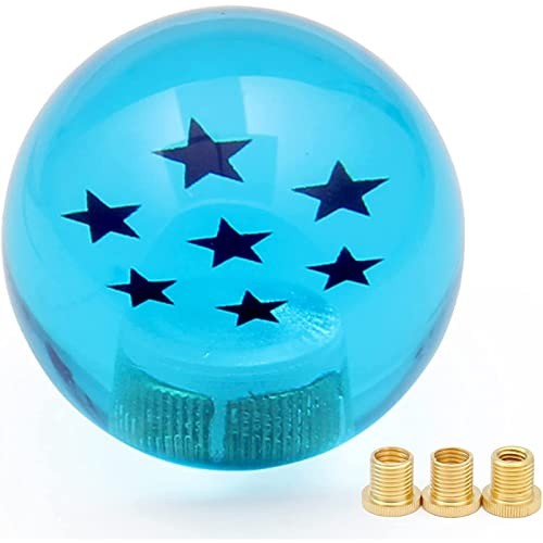 Round Ball Shift Knob for Most Manual Automatic Cars Universal Dragon Blue7