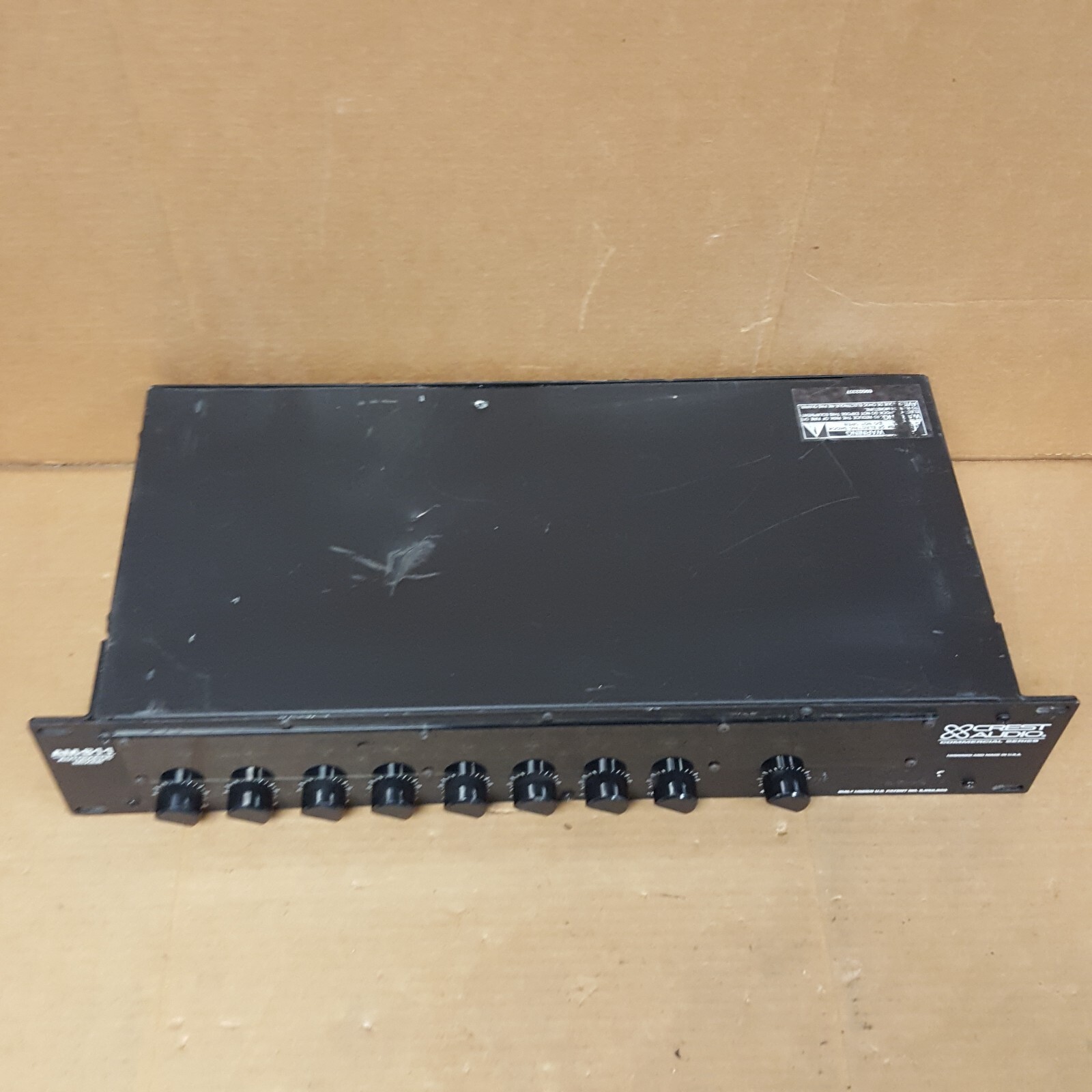 Crest Audio Automatic Mixer AM-811 (Powers On) w/Power Cord - USED
