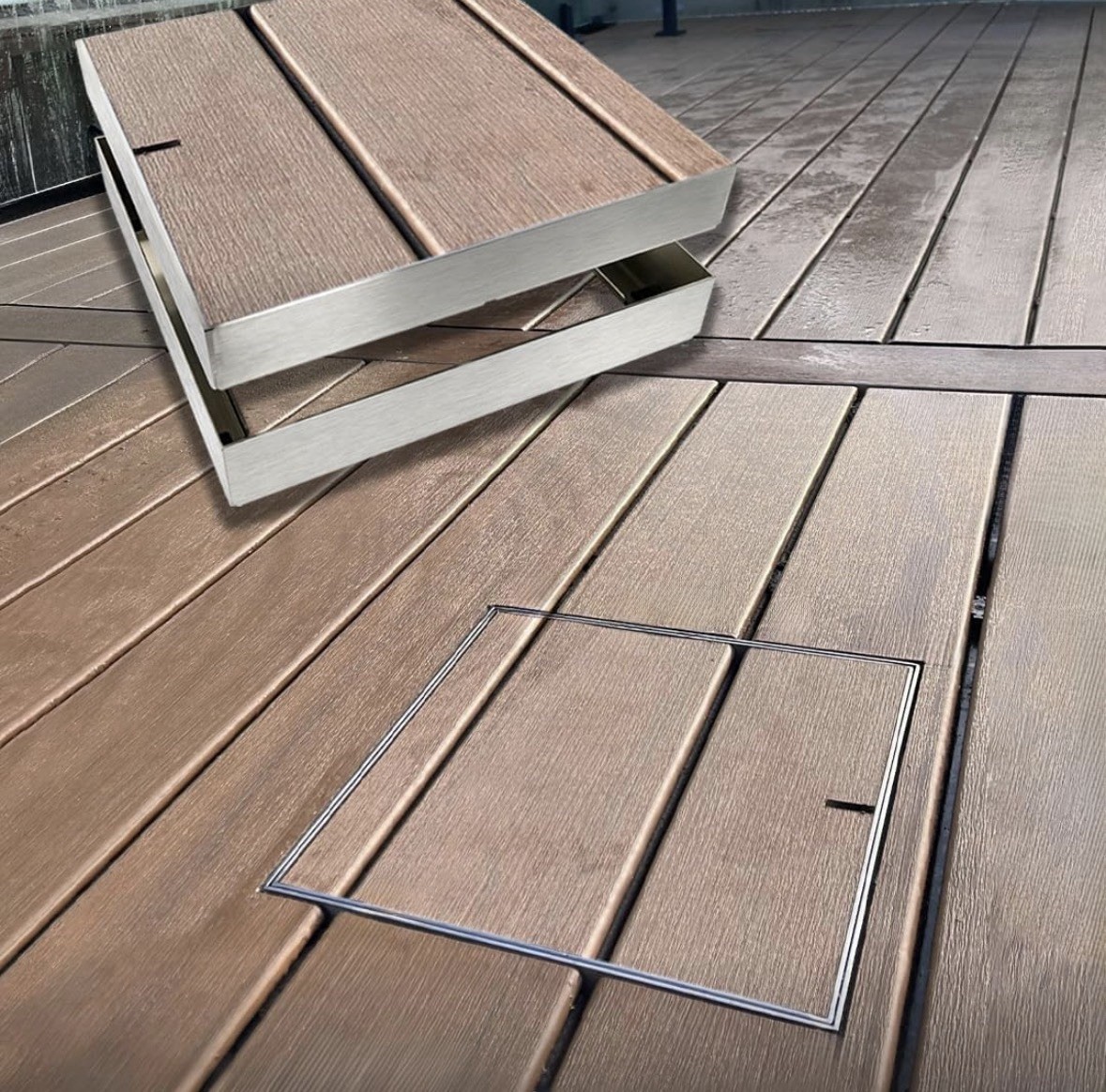 HIDE 10" Access Cover Kit — 1.6" Inlay Depth