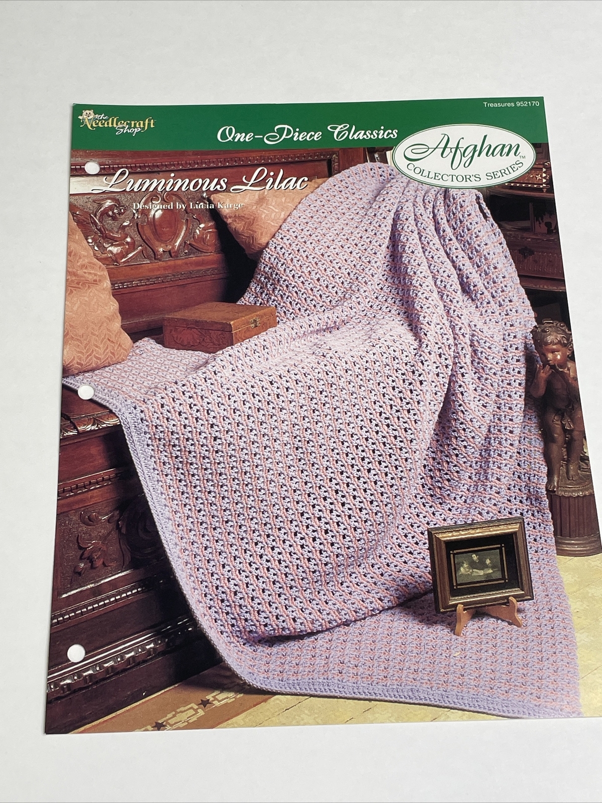 Luminous Lilac Afghan One Piece Crochet Pattern Needlecraft Shop