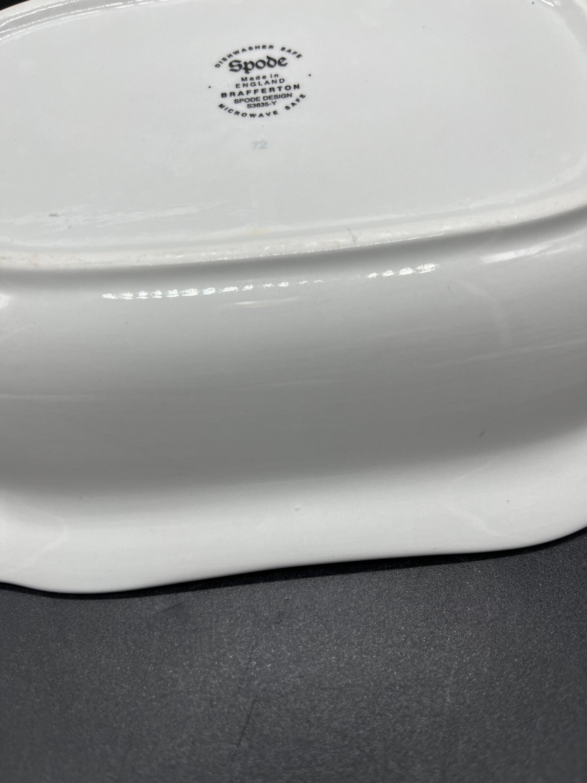 Spode Brafferton Oval Vegetable Serving Dish 9" Discontinued England