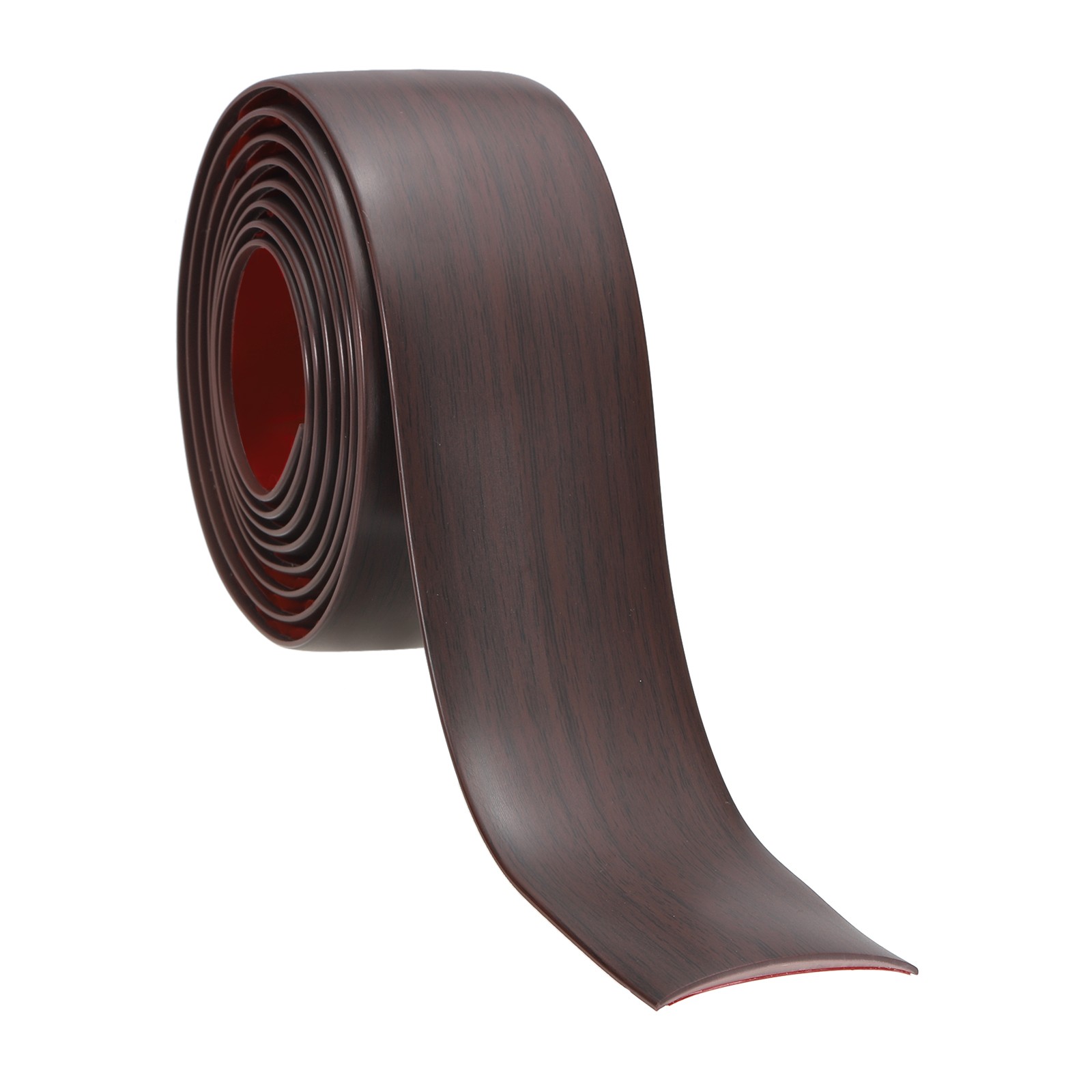 Self Adhesive Floor Transition Strip 20ftx1.6" Vinyl Divider Red Oak