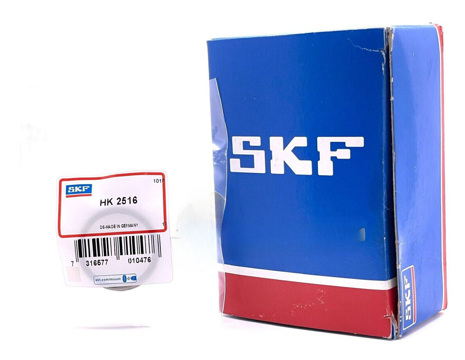 SKF HK2516 Needle Roller Premium Bearing Drawn Cup Shell Type 25x32x16 NEW