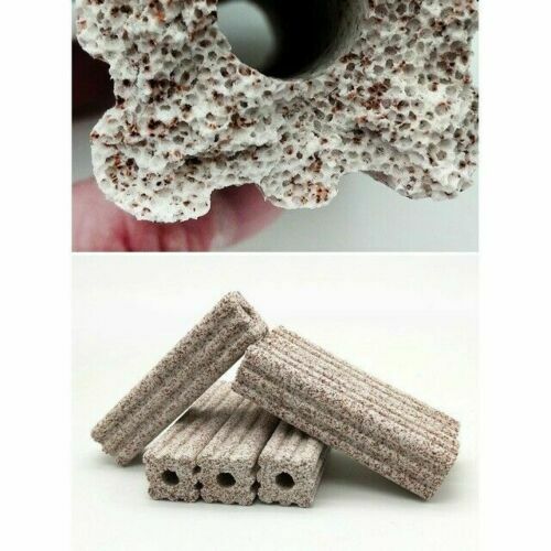 54PCS Large Natural Ceramic Bio Filter Media Vast Surface Aquarium Sump Canister