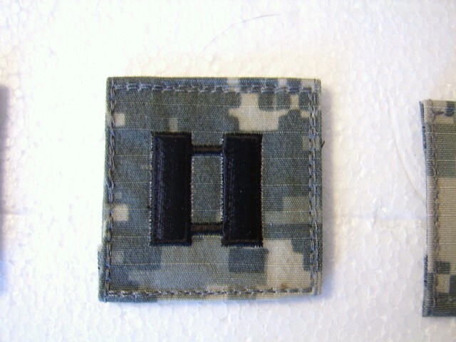 CAPTAIN DIGITAL CAMO OFFICER RANK INSIGNIA