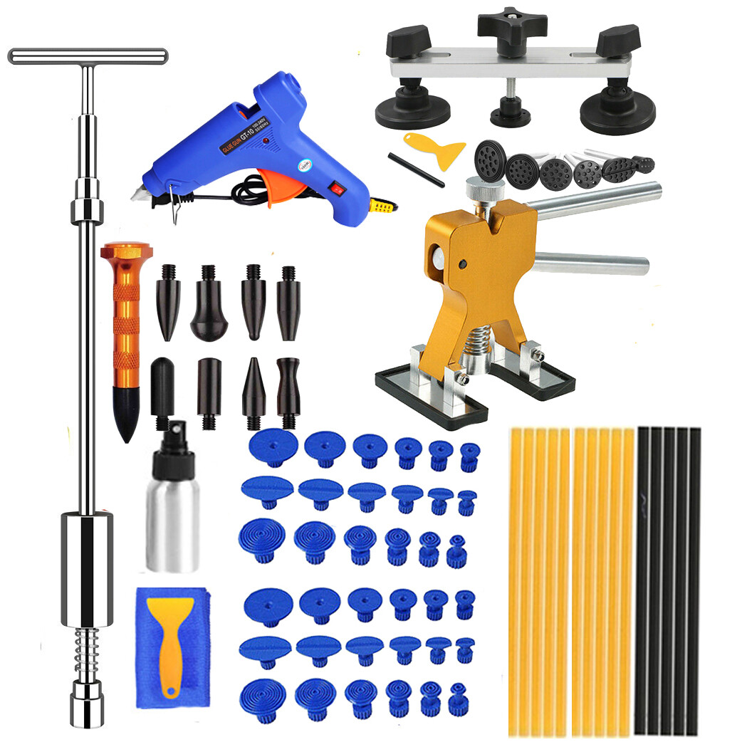 Car Body Dent Puller Bridge Lifter Tool Paintless Hail Damage Remover Repair Kit