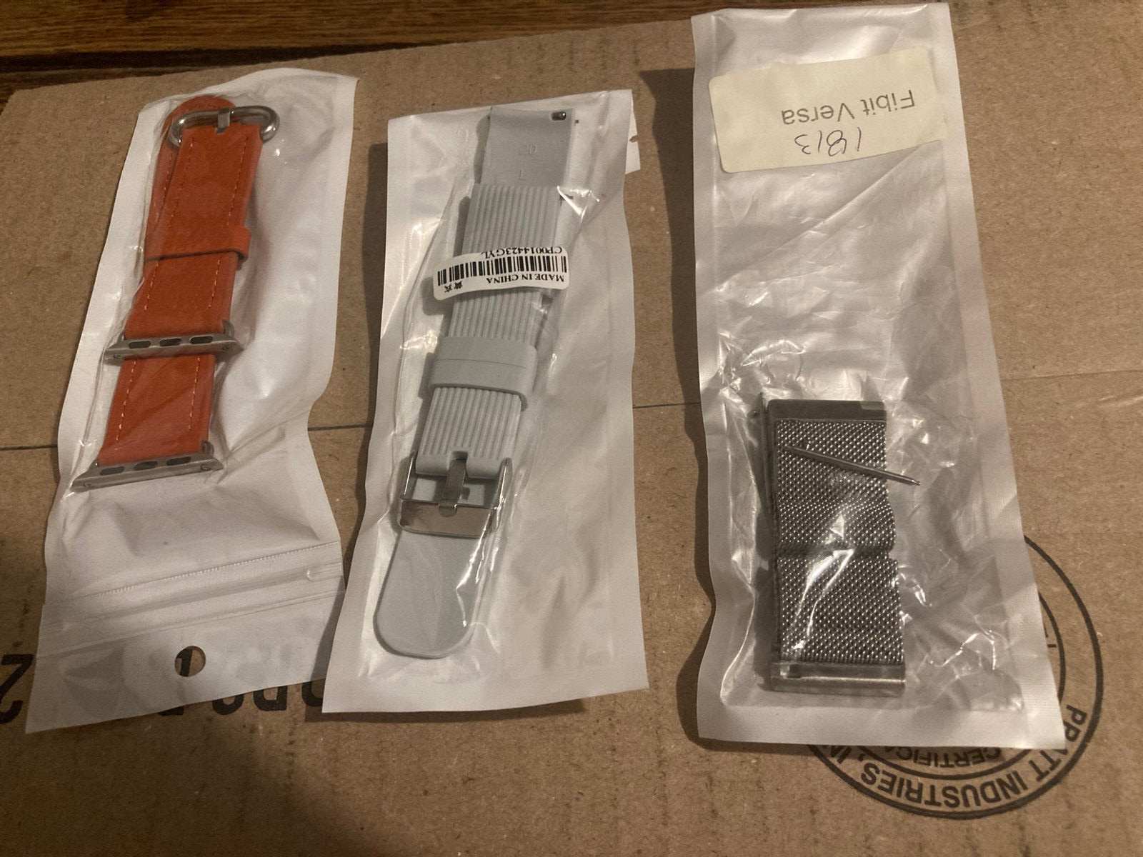 Lot of 11 Flex Band Replacement Silicone Watch Band Clasp