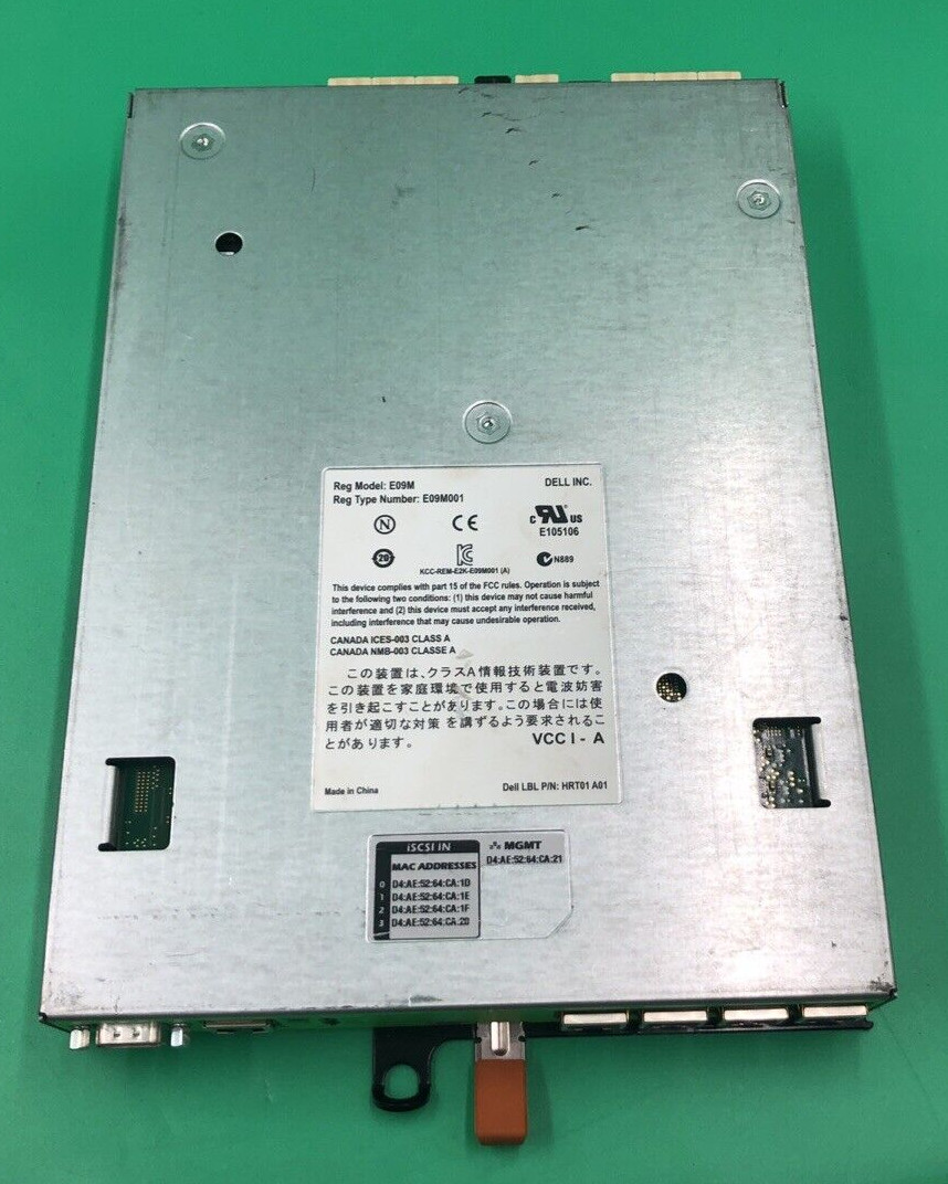 Dell HRT01 EqualLogic Type 11 Controller Module E09M (Lot of 3)