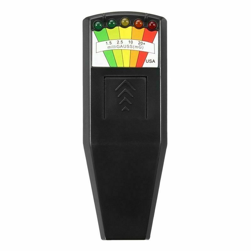 LED EMF Meter Magnetic Field Detector Ghost Hunting Tester Paranormal Equipment