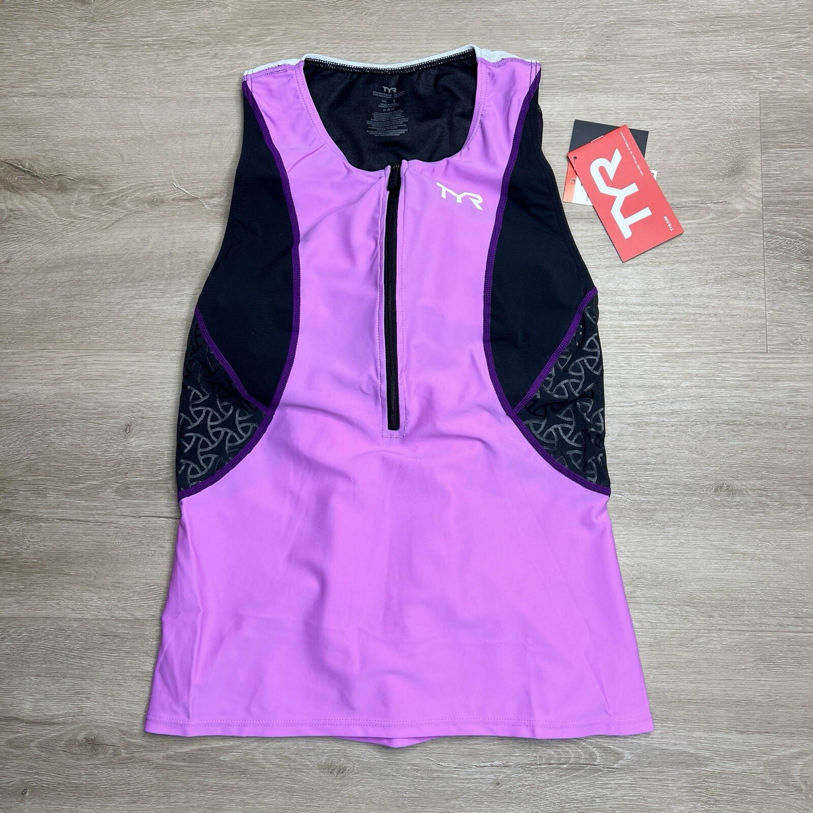 TYR Competitor Triathlon Tri Singlet With Bra Womens Size Small NWT