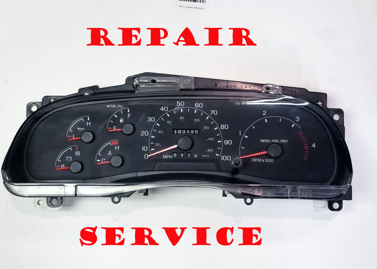 FORD F150 250 350 450 1999 2000 01 02 03 CLUSTER SOFTWARE & ODOMETER CALIBRATION