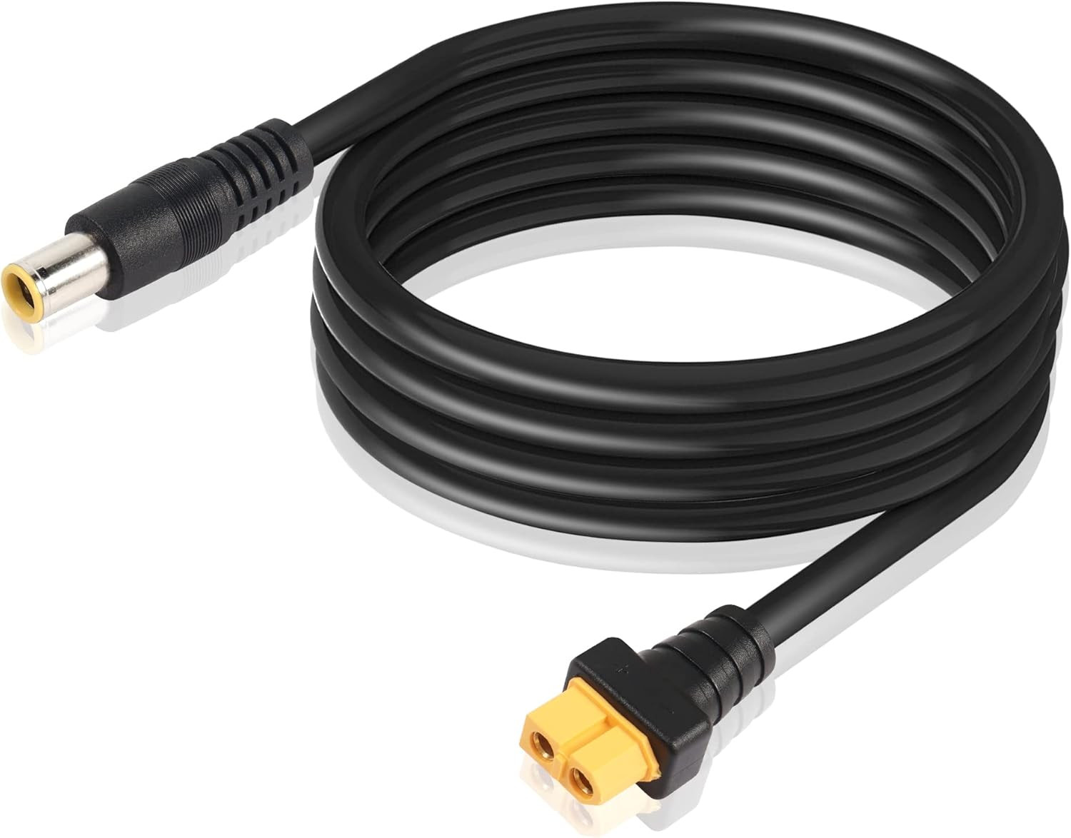 PNGKNYOCN DC 8Mm to XT60 Power Cable 14AWG DC 7909 Male to XT60 Female Adapter C