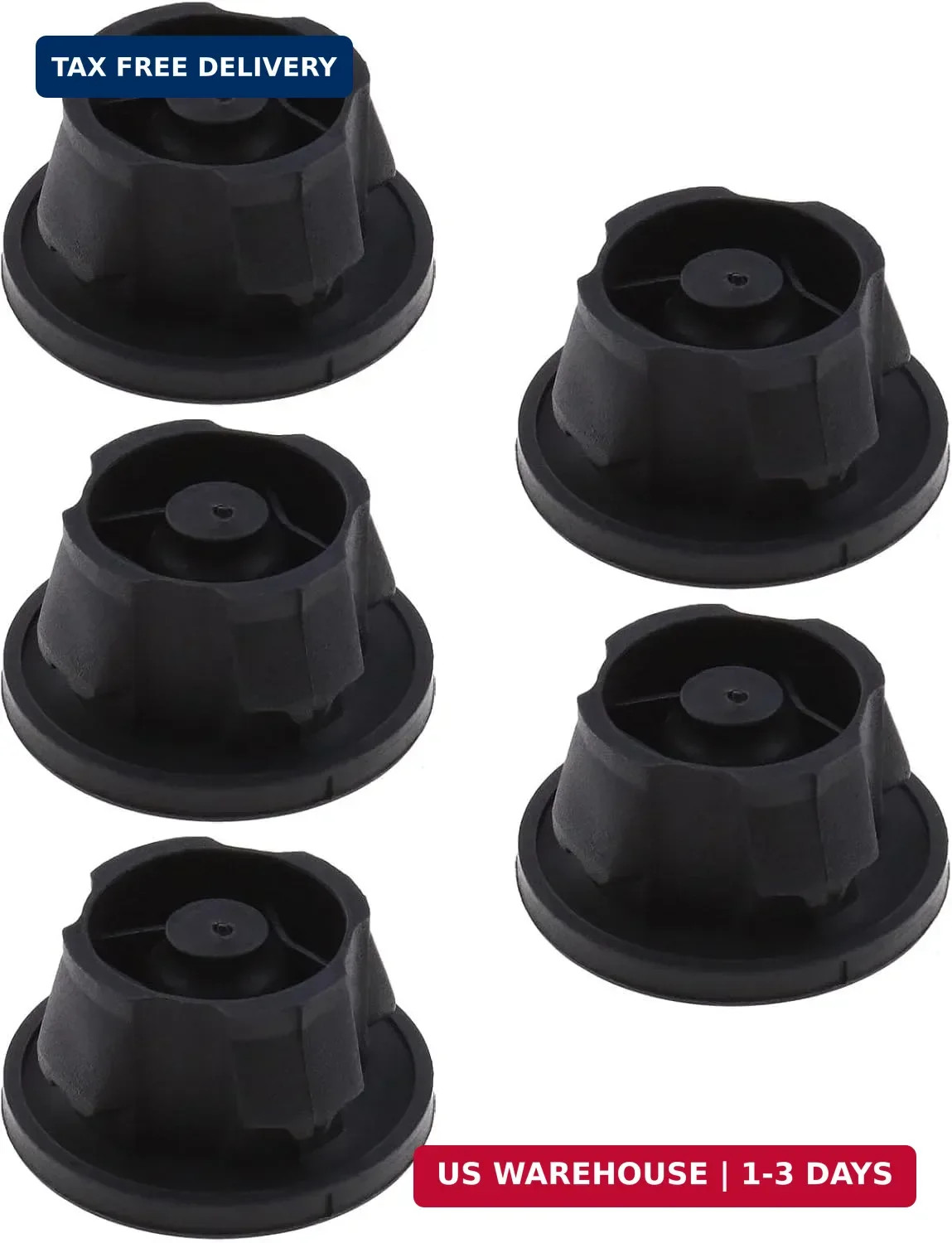 5 x Engine Cover Grommets Fastening Element Buffer Compatible with Mercedes