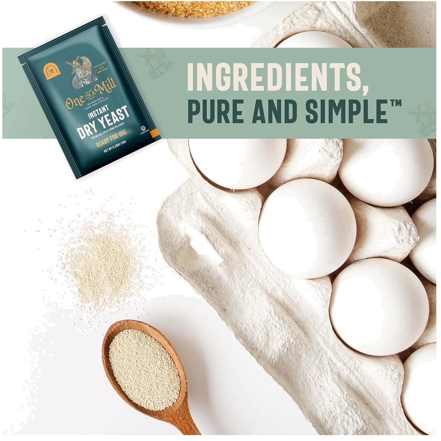 Self Rising Yeast for Bread & Pastries | 24 Packets