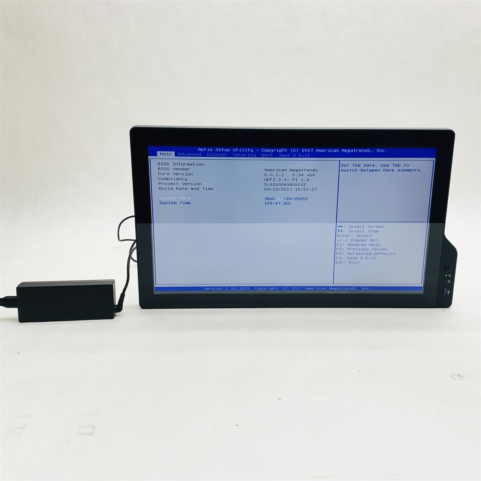 Advantech GSC-7191W-CAAE G3900TE 2.3GHz 4GB RAM 500GB HD Industrial AIO Touch PC