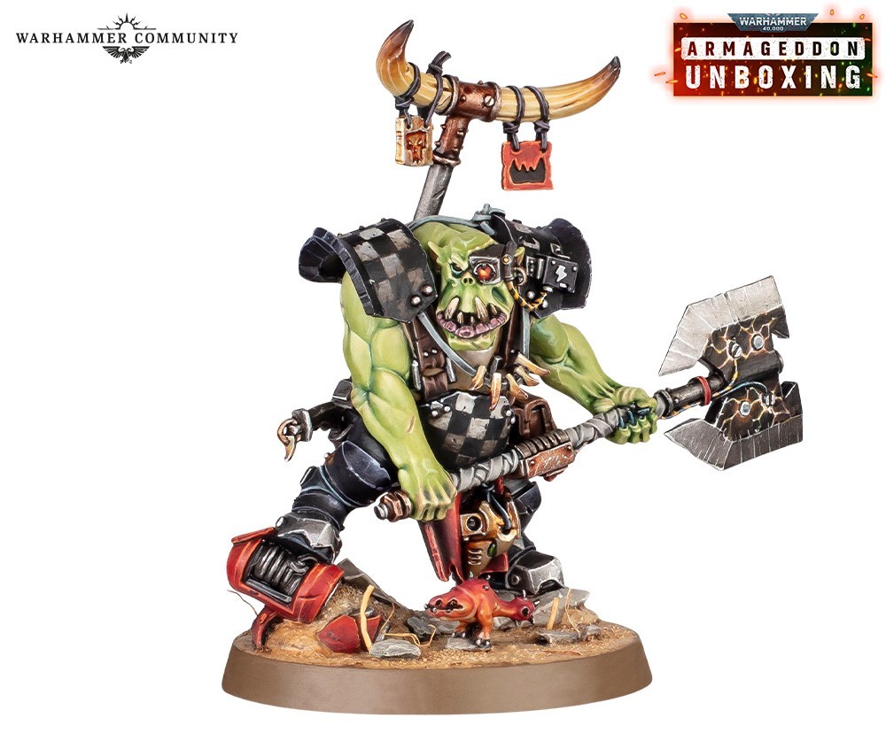 Warhammer 40k Ork BIGBOSS New Sprue ARMAGEDDON Orks