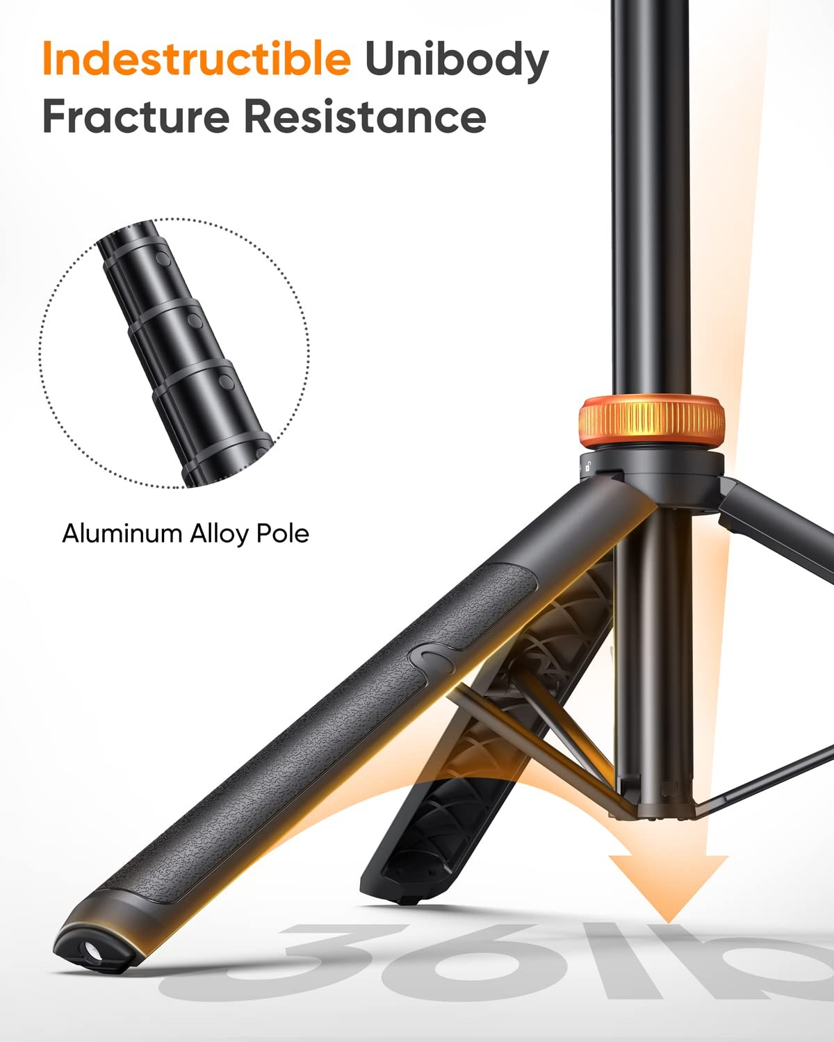 Newest iPhone Tripod Stand, EUCOS 62" Phone Tripod&Selfie Stick with Remote