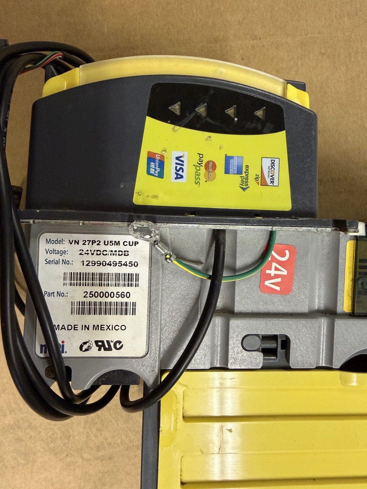 mars mei bill acceptor
