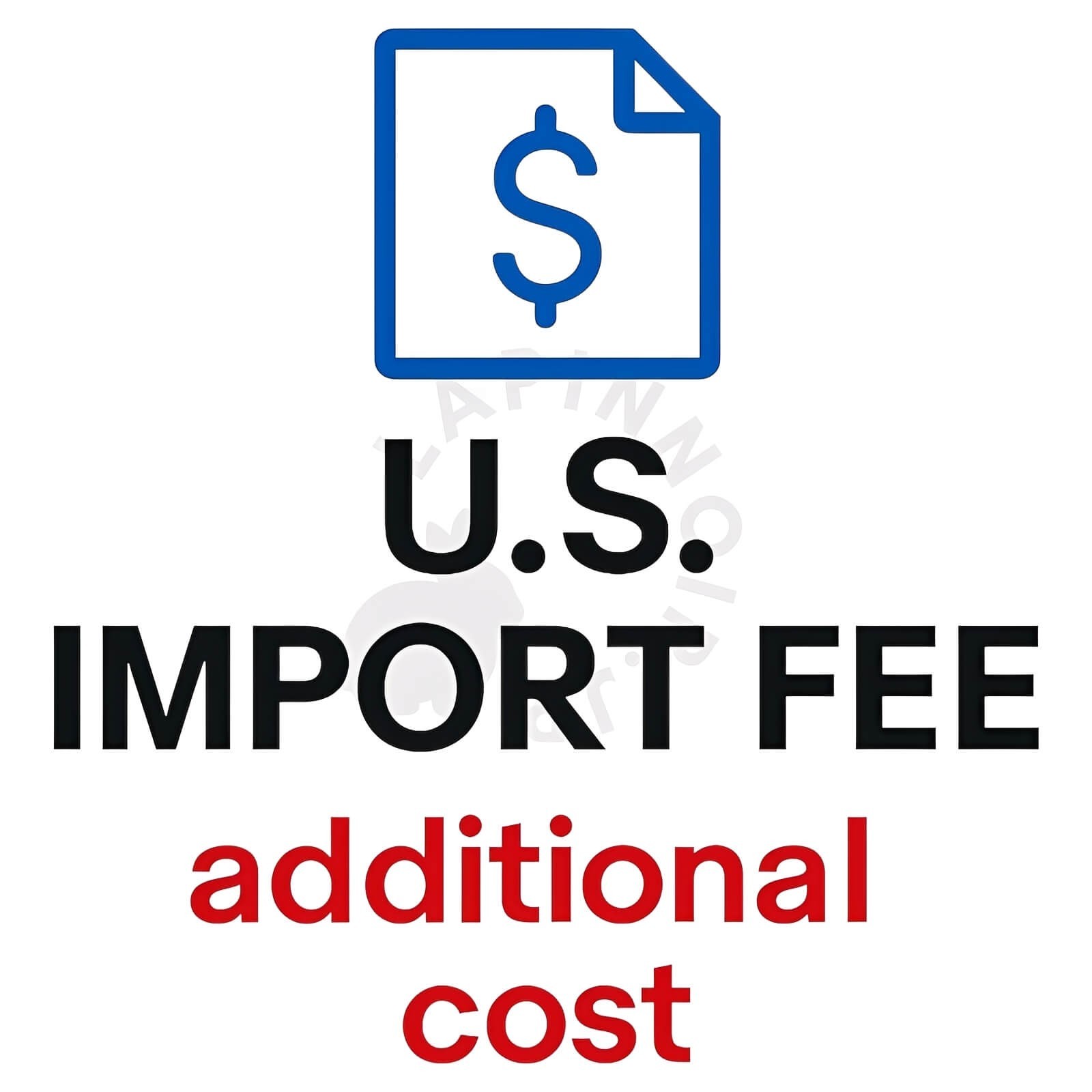 02-13524-67970 Order Adjustment – Prepaid Customs Duty (U.S. Import)