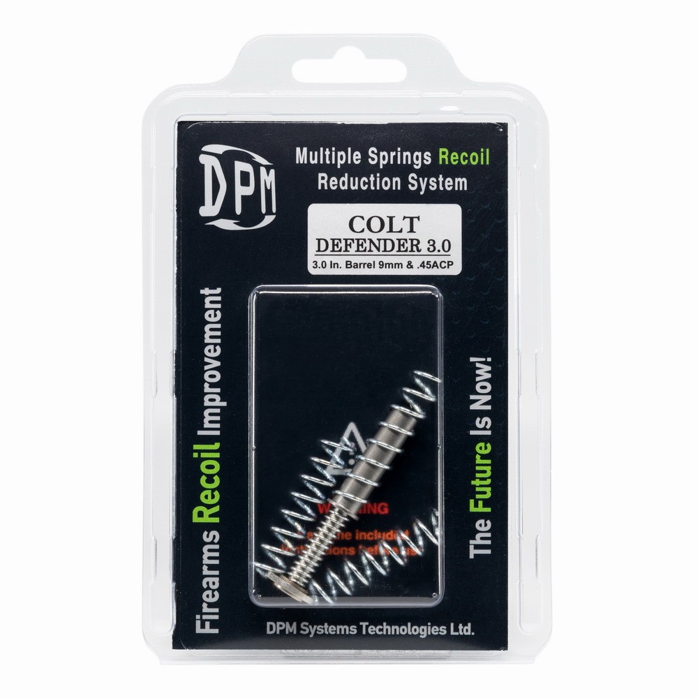 DPM Recoil Reduction Rod Colt Defender 3" BRL 9mm/45ACP