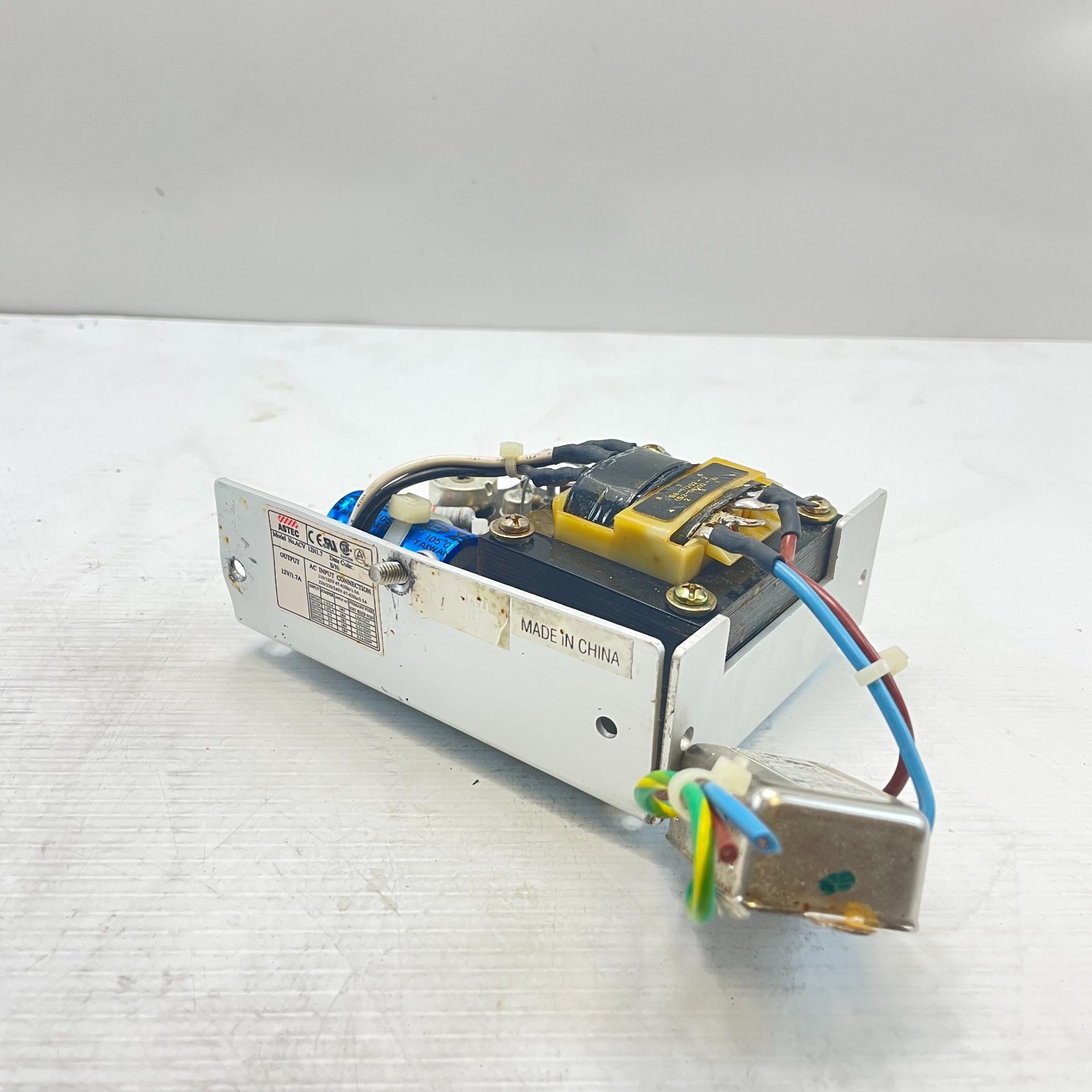 ASTEC ACV 12N1.7 Power Supply 1.7A 12 Volt Output
