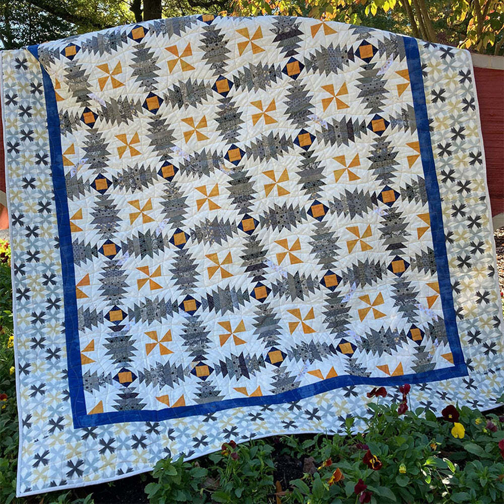Cut Loose Press, Pineapple Pinwheels Quilt Pattern