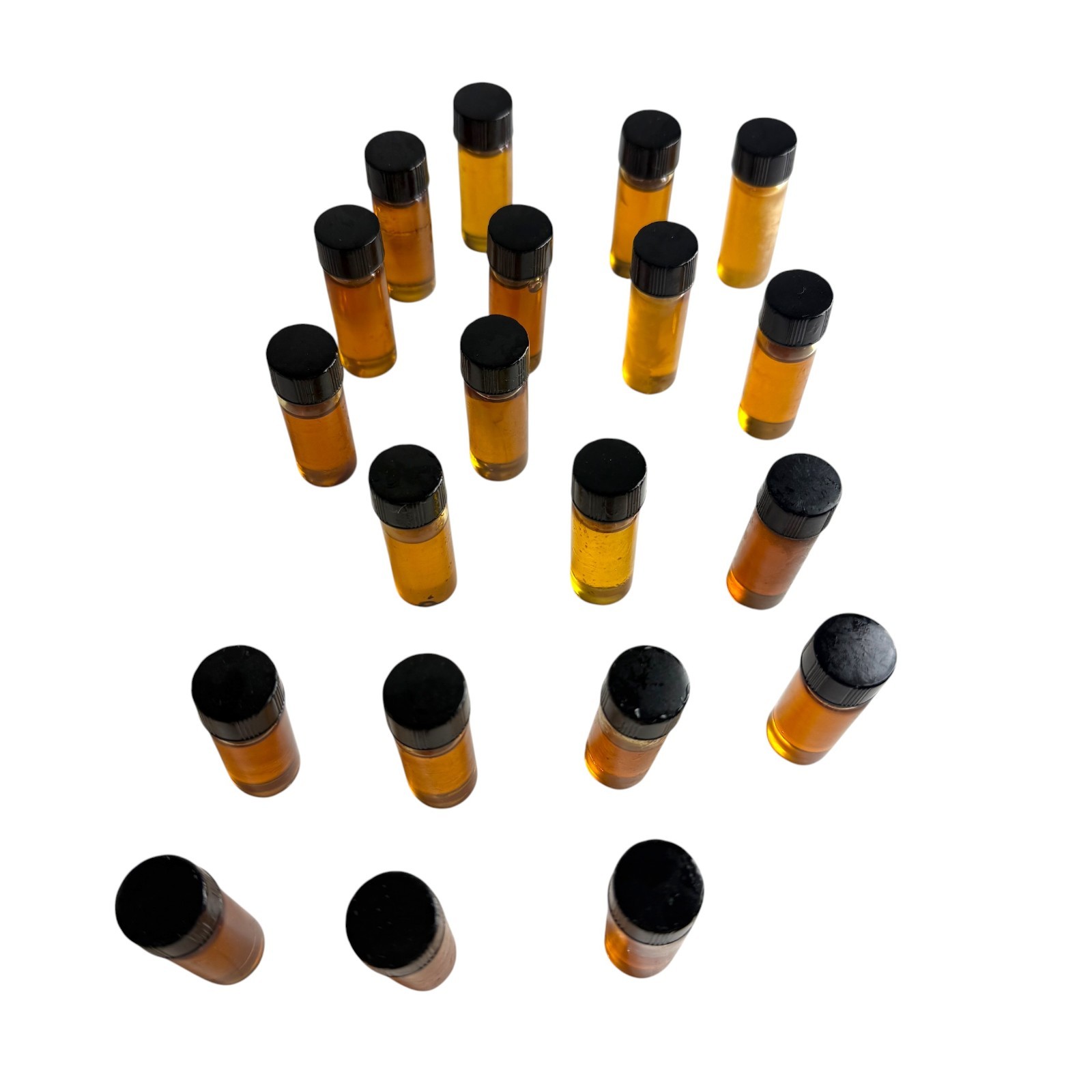 20 Pcs Lab Industrial Precision Test Vials / Fluids P100159