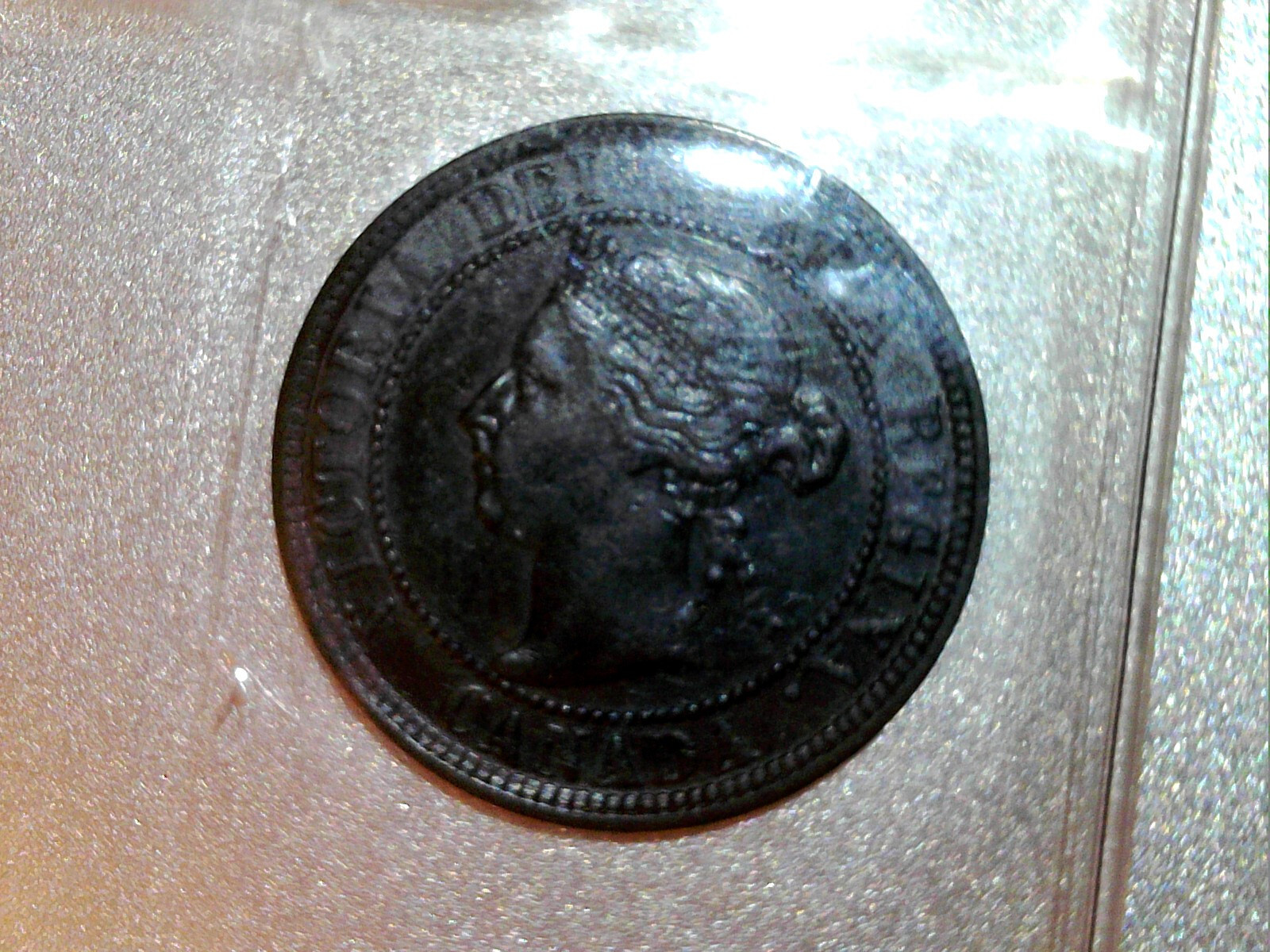 1900 canada large cent. ICCS VF 20