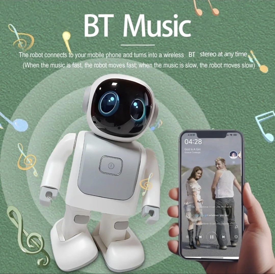 NEW Programming Robot Induction Touch Smart Dance Robot Speaker