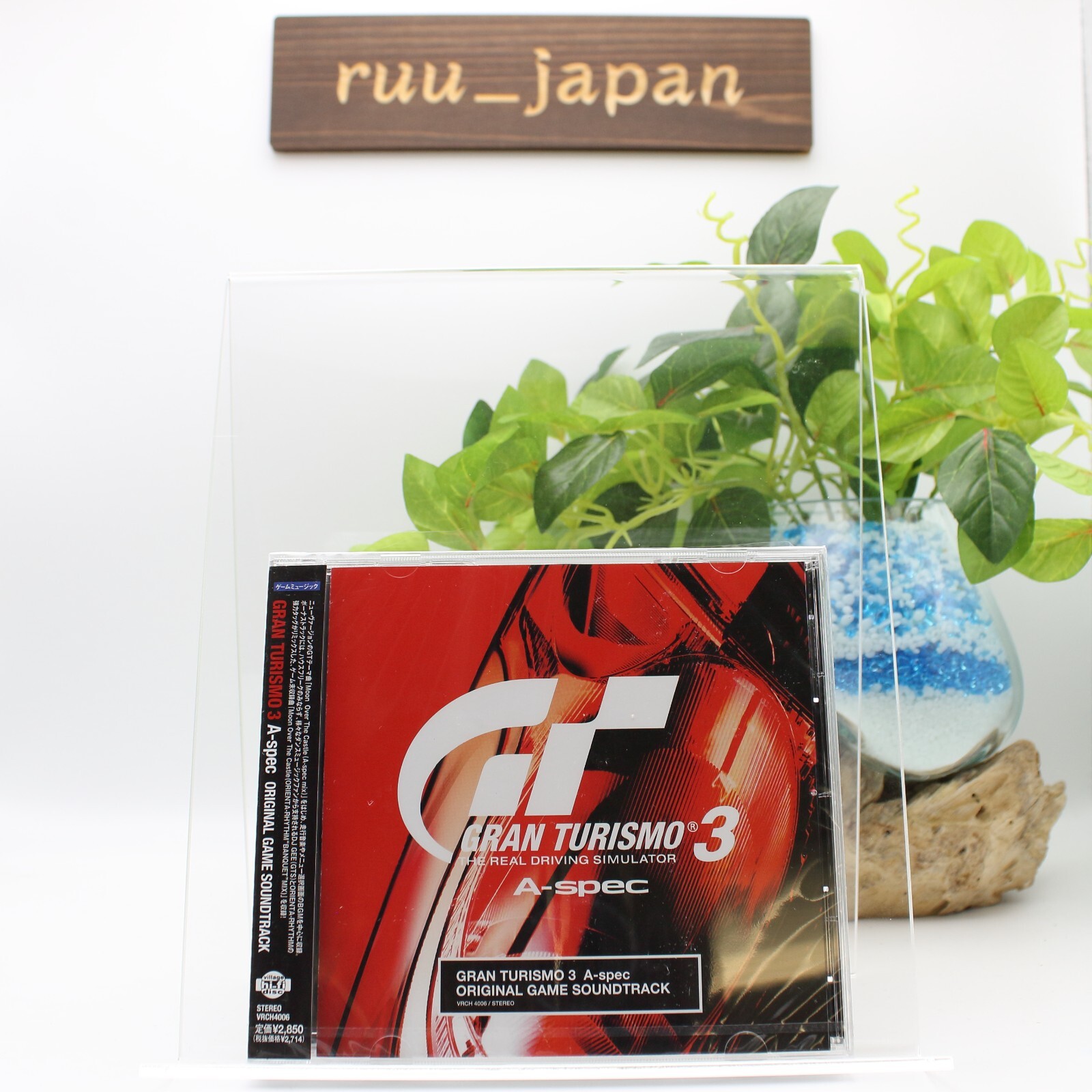 GRAN TURISMO 3 A-spec ORIGINAL SOUNDTRACK CD From Japan NEW
