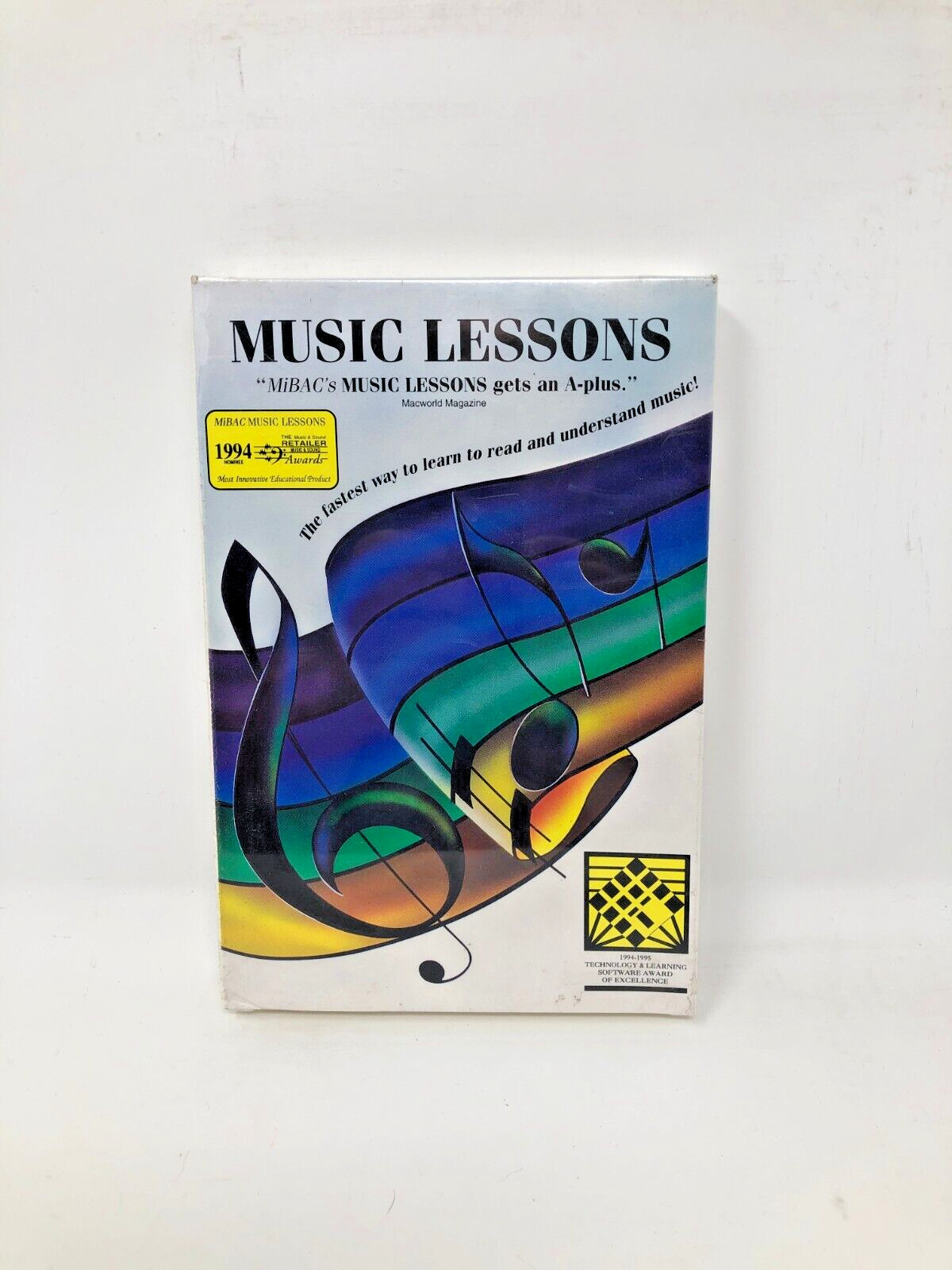 MiBAC Music Lessons 1995 Windows 3.1 New Sealed