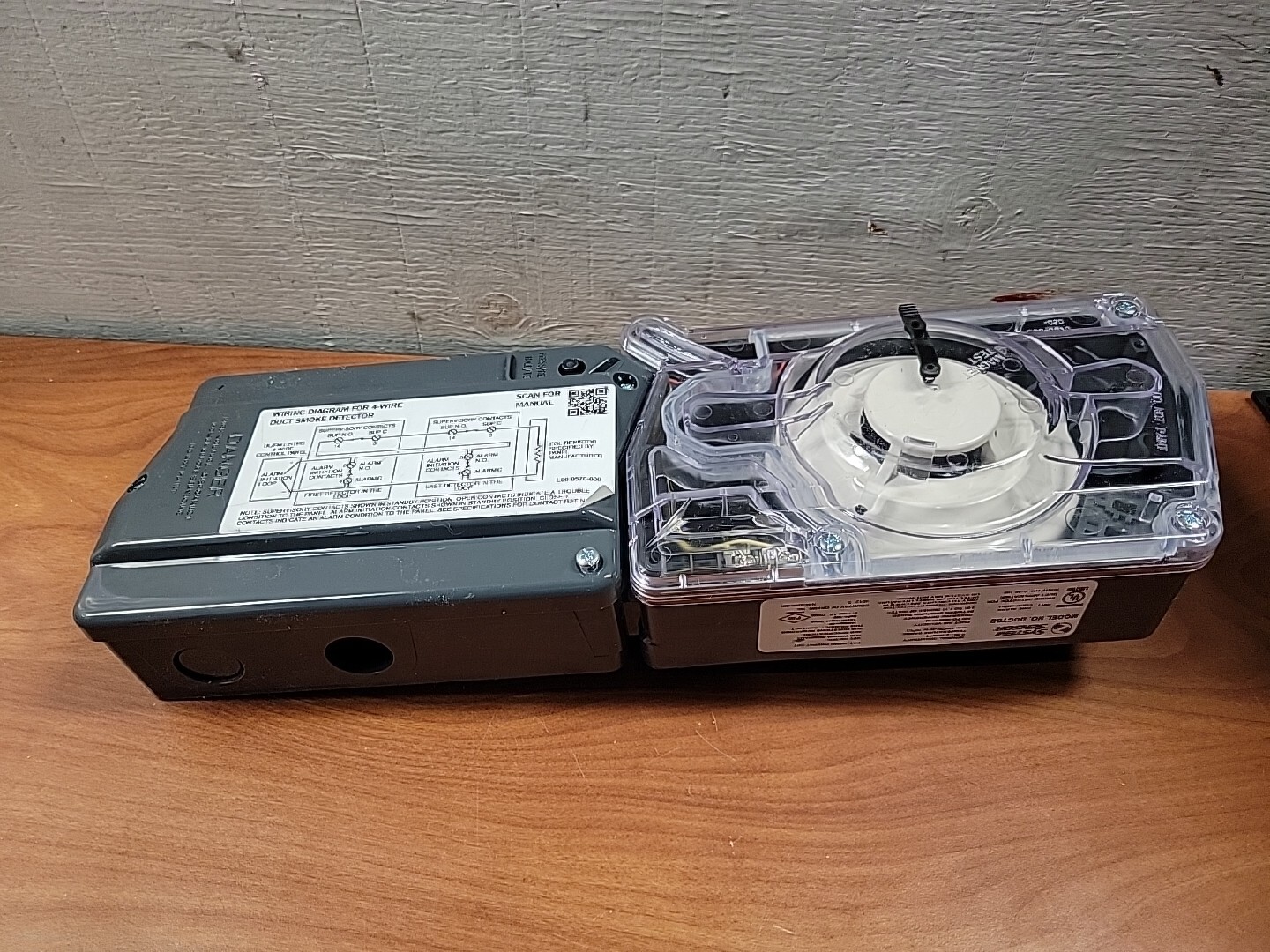System Sensor DUCTSD Single Sensor 4-Wire Photoelectric Smoke Detector UNTESTED