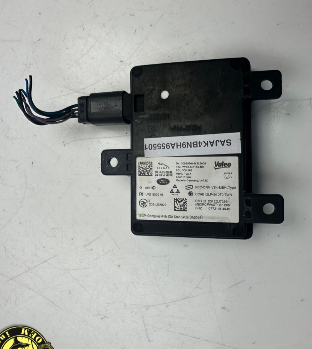 2016-2020 JAGUAR XE XF F-PACE REAR LEFT / RIGHT BLIND SPOT SENSOR CONTROL MODULE