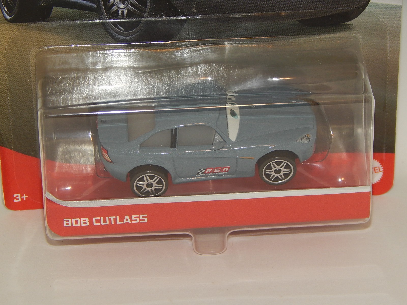 mattel disney pixar cars bob cutlass rsn announcer