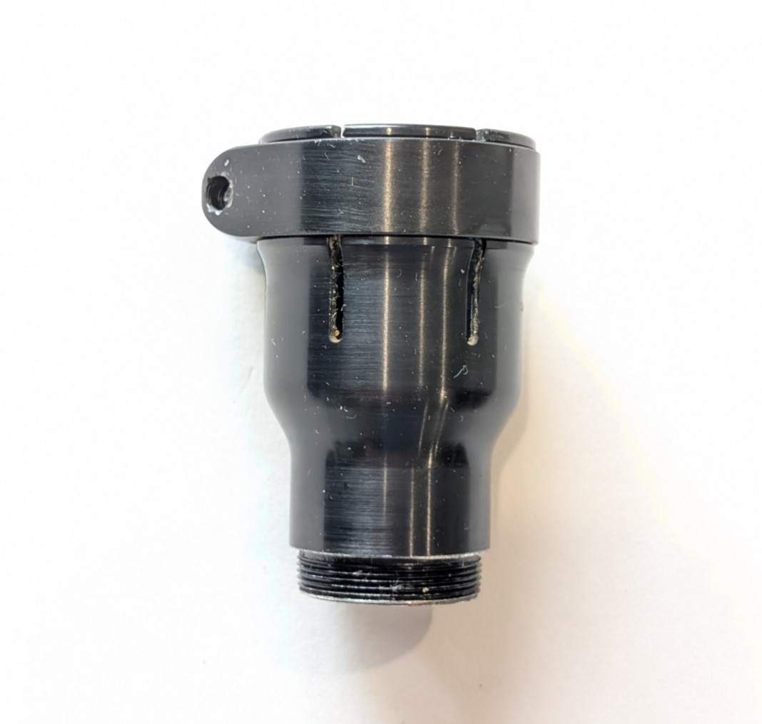Angel Clamping Feedneck Gloss Black Angel Paintball LED LCD Ir3