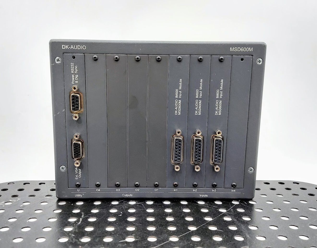 DK Audio MSD600M Surround Sound Meter w/4 IM600 Input Modules