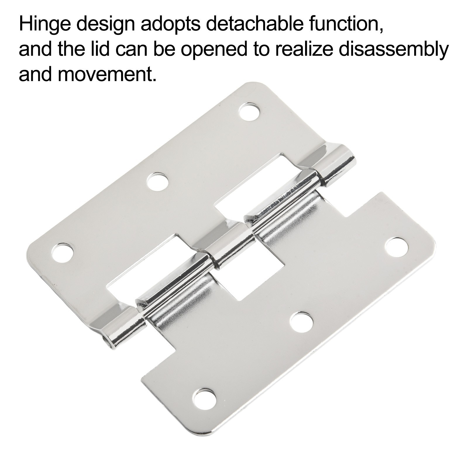 Premium Iron Detachable Hook Off Hinge for Enhanced Furniture Functionality