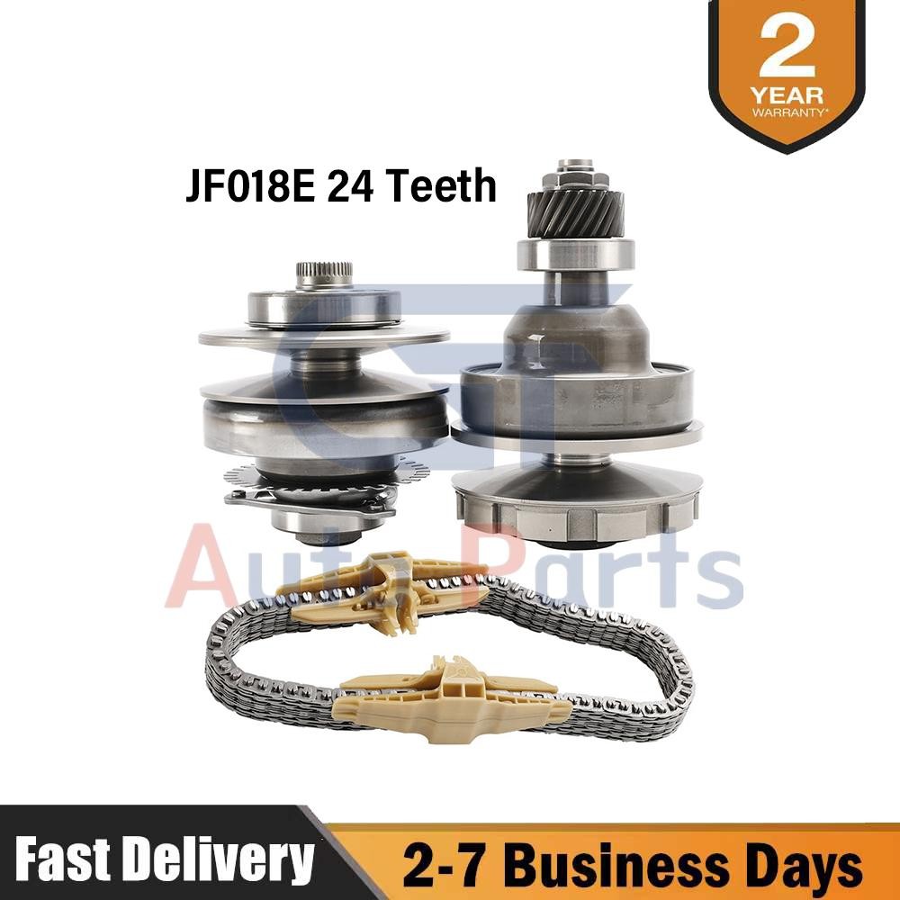 CVT Auto Transmission Pulley w/ Belt Chain Set JF018 JF018E For Nissan Gearbox