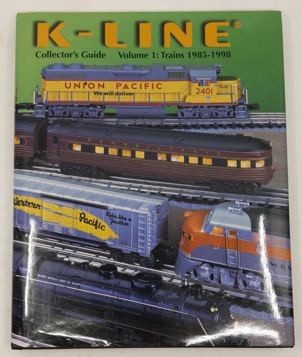 K-LINE Collector's Guide: Trains 1985-1998 Hardcover Book By Mondy Lamb EX